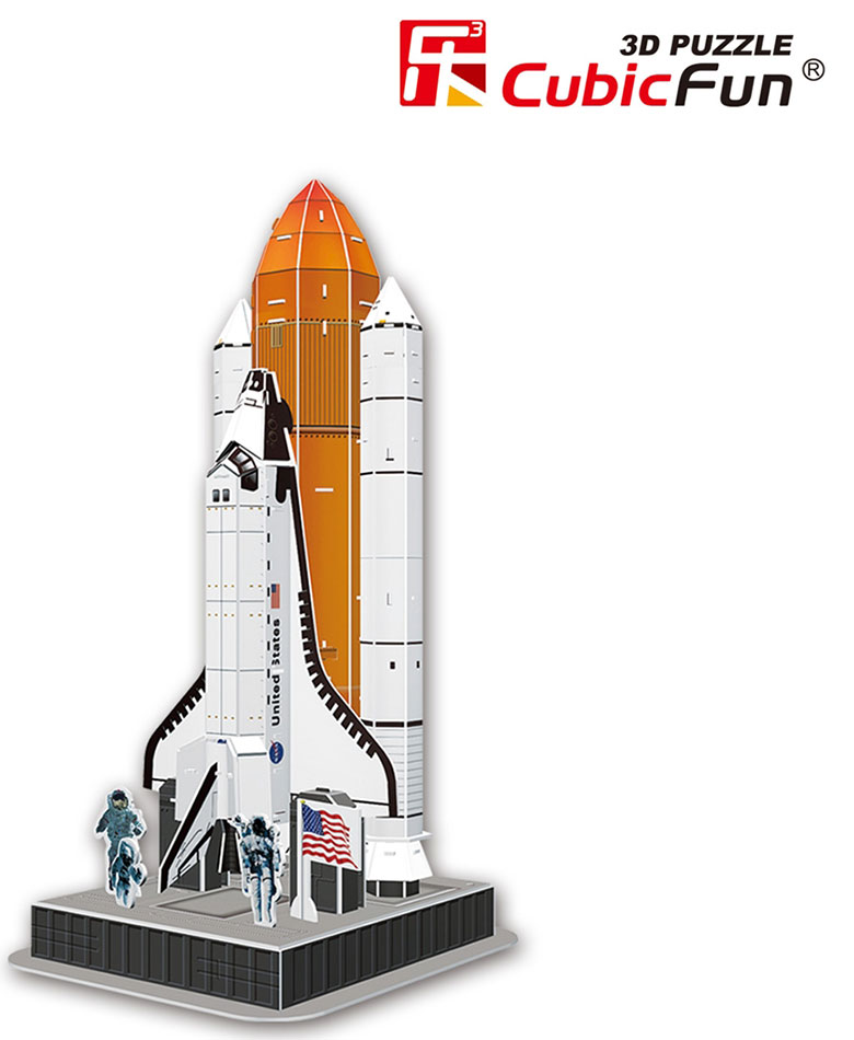 Discovery Maketa 3D Puzzle Cubic Fun 58099 - detalj