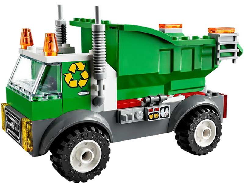 LEGO® Juniors kocke Kamion đubretarac LE10680 - detalj