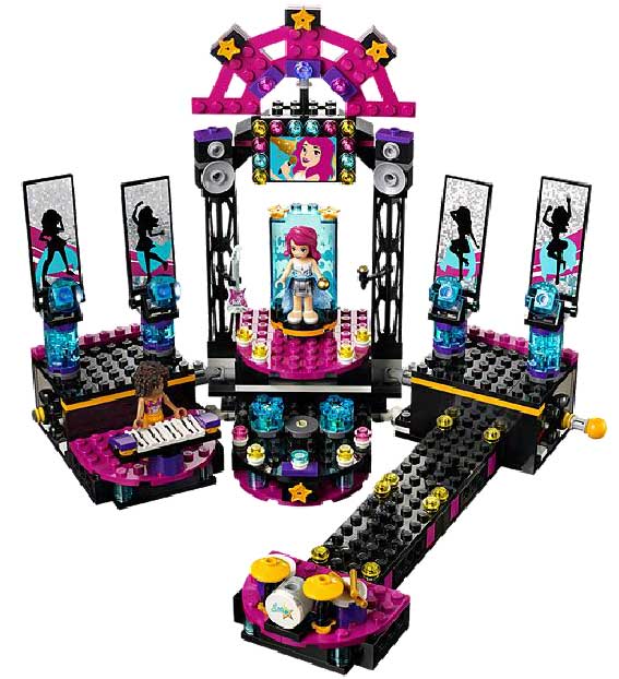 LEGO® FRIENDS kocke Andrea - Pozornica pop zvezde LE41105 - detalj
