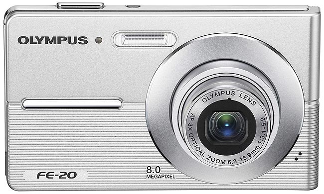 Olympus FE-20 - digitalni fotoaparat - 8 MP - detalj