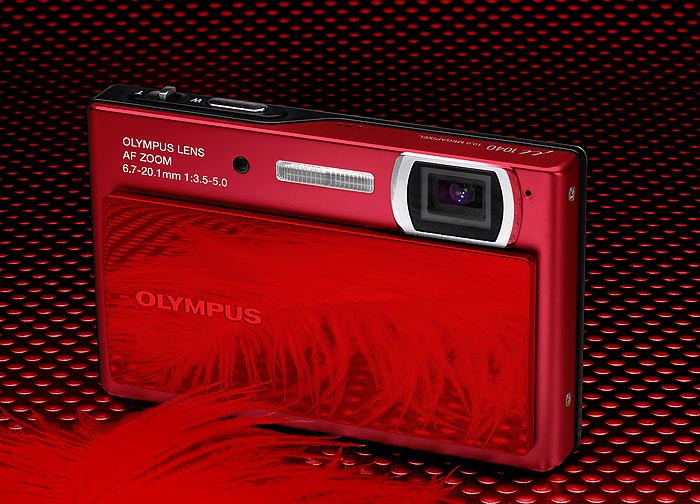 Olympus μ 1040 - digitalni fotoaparat - 10 MP - detalj