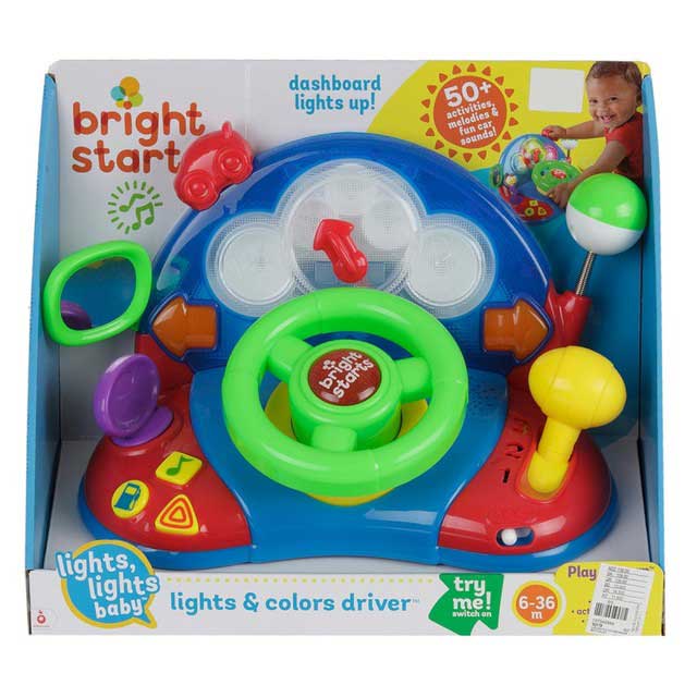 Bright Starts Aktiviti igračka - Volan sa zvucima i svetlima - detalj