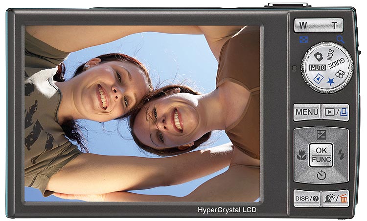 Olympus μ 1060 - 10 MP, 7x optički zum Green - detalj