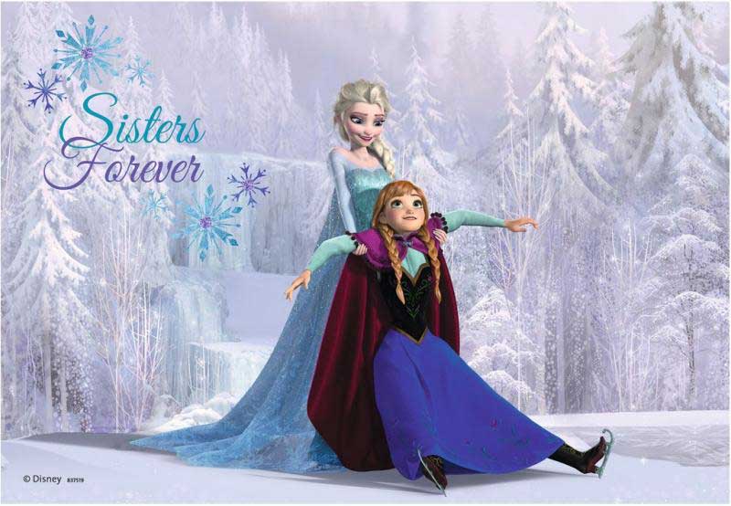 Ravensburger puzzle Dečije puzle - 2x24 - Disney - Frozen - Sisters Always   2x24 dela RA09115 - detalj