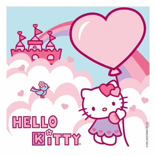 Ravensburger puzzle Hello Kitty 3x49 delova 01-092710 - detalj