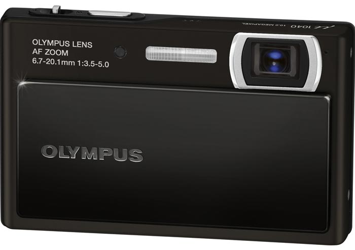 Olympus μ 1040 - digitalni fotoaparat - 10 MP - Black - detalj