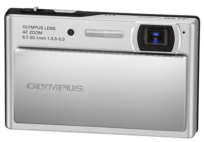 Olympus μ 1040 - digitalni fotoaparat - 10 MP - Silver - detalj