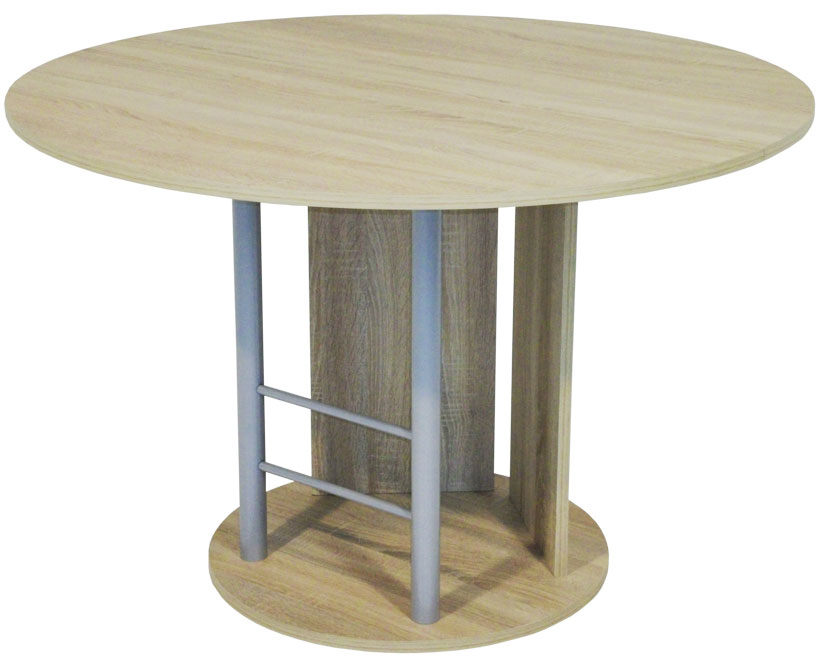 Trpezarijski Sto Oscar Hrast 110-145 x 110 x 75 cm - detalj