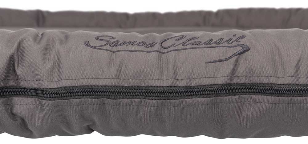 Ovalni jastuk za pse 120x95cm Samoa Classic grey Trixie 28246 - detalj