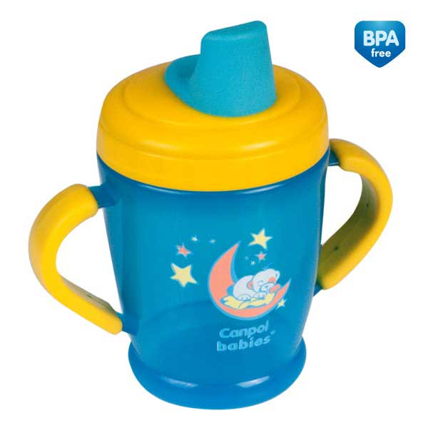 Canpol Dečija šolja sa mekim usnikom 200ml 21/600 - detalj