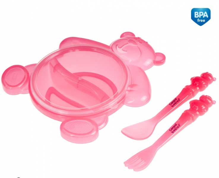 Canpol Bebi činija i pribor za jelo Meda 2/422 - detalj