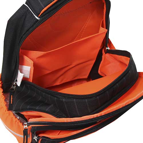 Target Školski ranac Superlight Goal Black/Orange 17223 - detalj
