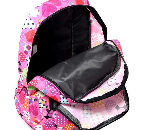 Target Club Ranac za školu Hearts pink 17217 - detalj