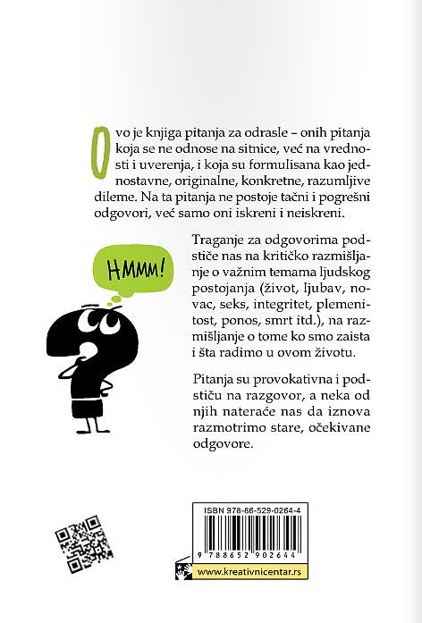 Knjiga pitanja - Gregori Stok - detalj