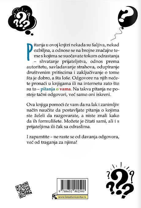 Knjiga pitanja za decu - Gregori Stok - detalj