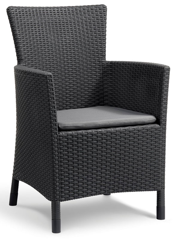 Baštenska Garnitura Allibert Rosario - 2 Fotelje i Stočić - detalj