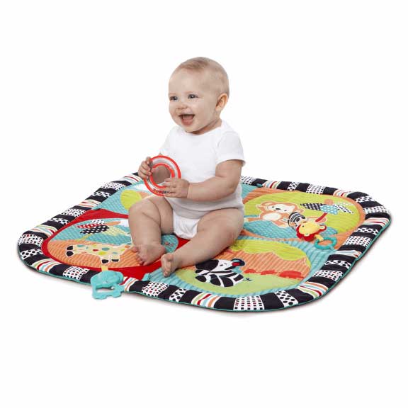 Bright Starts Bebi podloga za igru Roaming Safari - detalj