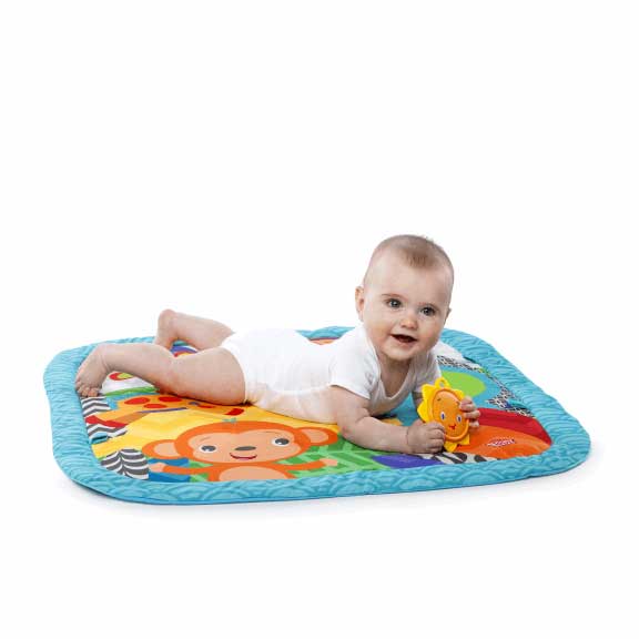 Bright Starts Aktiviti prostirka za bebe Zippy Zoo - detalj