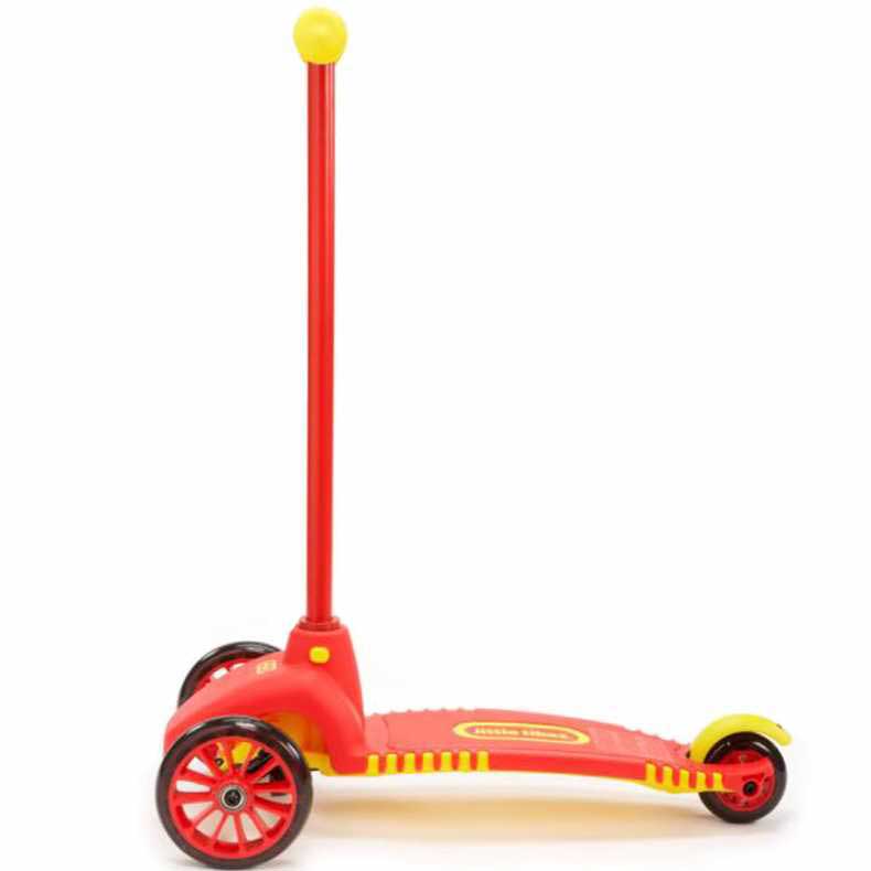 Little Tikes Trotinet Learn-to-Turn Red/Yellow - detalj
