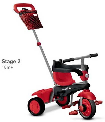 Smart Trike Tricikl 10 - 36 meseci Vanilla Red - detalj