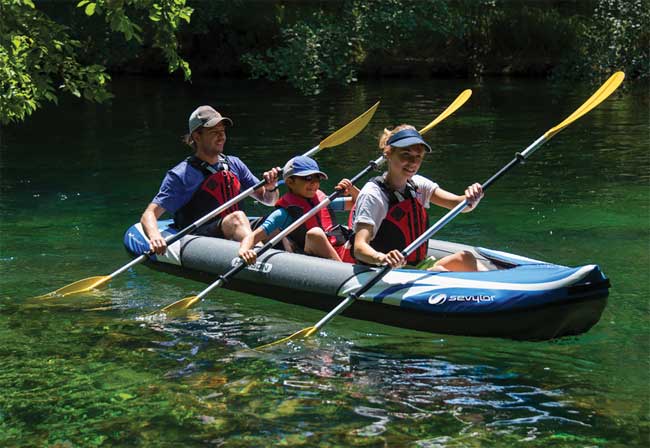 Kajak na naduvavanje Trosed Sevylor Hudson SEV-2000014708 - detalj