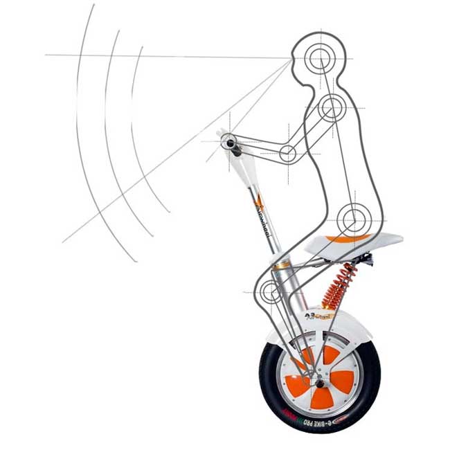 AirWheel elektro skuter A3-520WH 025336 - detalj