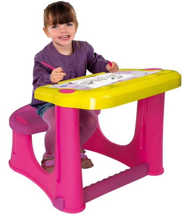 Smoby Dečiji stočić sa klupom Maša i Medved - detalj