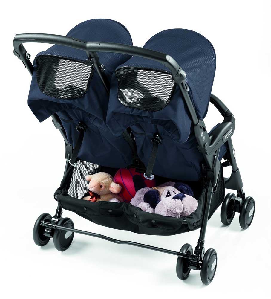 Peg Perego Kolica za blizance Aria Shopper Twin Mod Navy - detalj