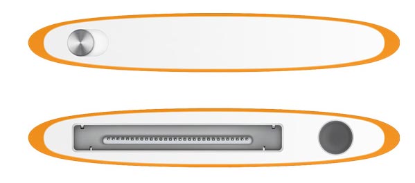 iPod Nano 4 GB orange - detalj