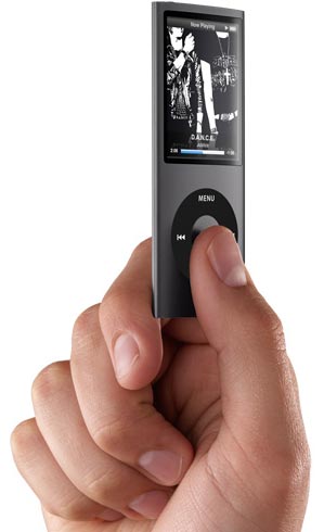 iPod Nano 8 GB black - detalj