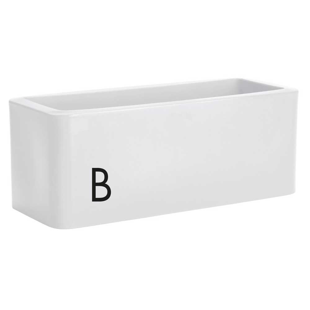 Ukrasna žardinjera Evolution Gloss Calypso White - detalj