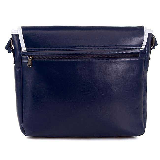 Školska torba / laptop torba na rame Pepe Jeans London Brand Blue - detalj