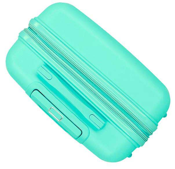 Komplet proširivih kofera od polipropilena 55cm-68cm-78cm Movom Inari turquoise 53294 - detalj