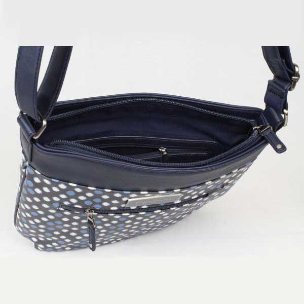 Pepe Jeans Ženska torba Gardena Navy - detalj