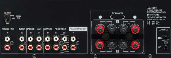 Pojačalo Pioneer A-30-K - detalj