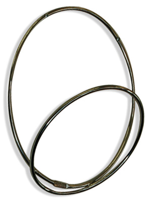 Black&Blum zidna skulptura za odlaganje časopisa - Ring-Ring  RR001UK - detalj