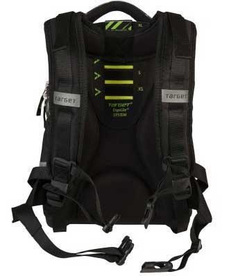 Target Školski ranac Allover Ergo Superlight Green 16272 - detalj