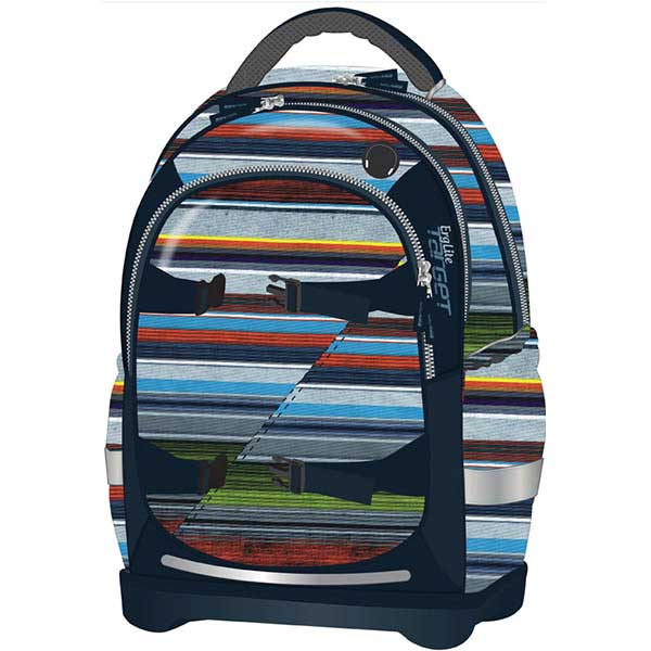 Target Anatomski školski ranac Allover Superlight Lines 17300 - detalj