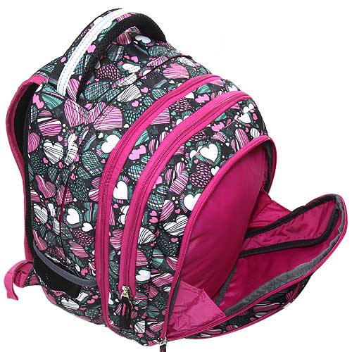 Target Ranac za školu 2u1 Allover Endless Love 18014 - detalj