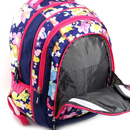 Target Ranac za školu 2u1 Allover Flowers 10439 - detalj