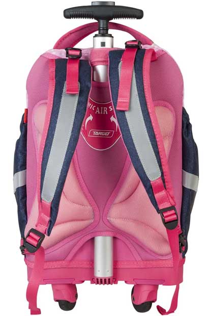 Target ranac sa teleskopskom ručkom i točkićima Smart Candy Flower 17917 - detalj