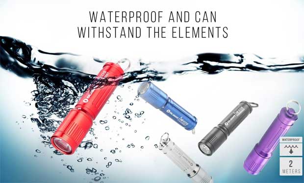 Baterijska lampa Olight I3 EOS crna - detalj