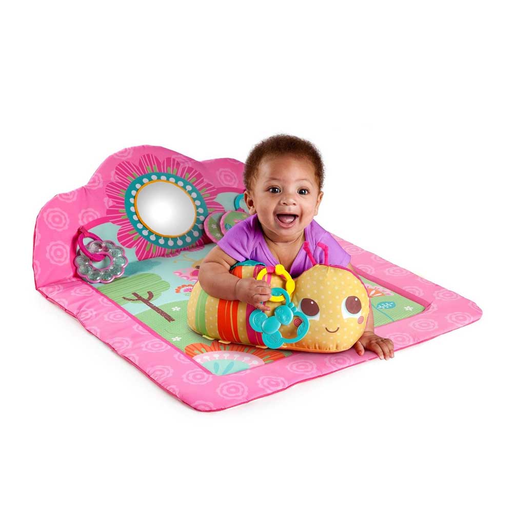 Bright Starts Bebi prostirka za igru sa jastučićem Cvetići i Prijatelji - detalj