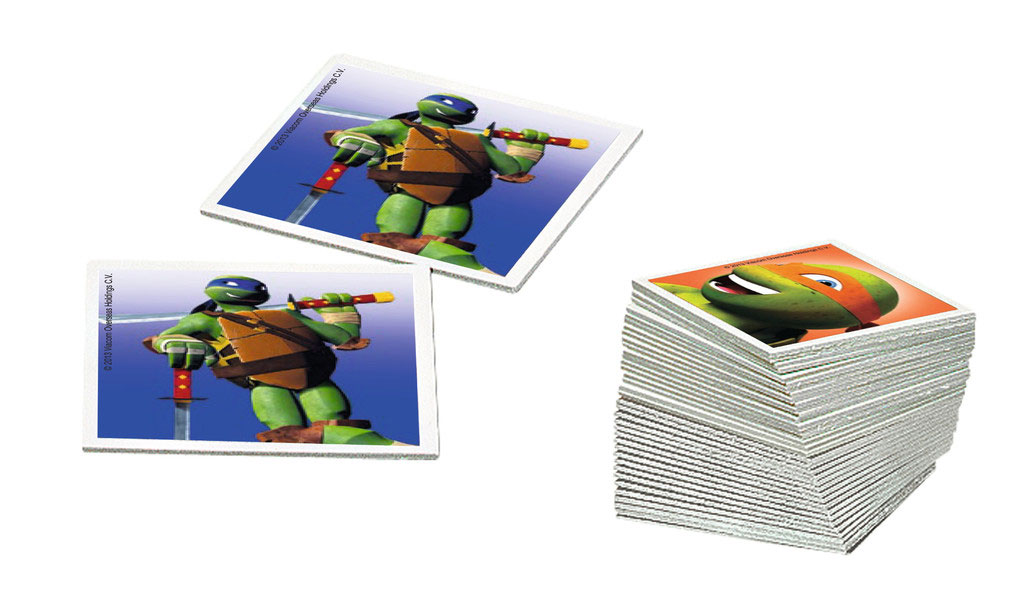 Društvena igra Memorije Ninja Turtles - detalj