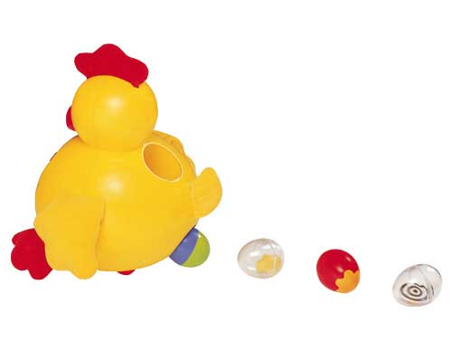 KsKids Edukativna igračka Koka Ema nosi jaja - detalj