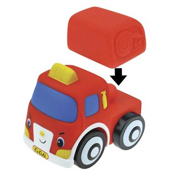 KsKids Gumene kocke PopBo Blocs - Vatrogasac Sem - detalj