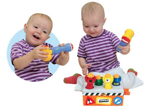 KsKids Igračka za bebe - Radovi u toku - detalj