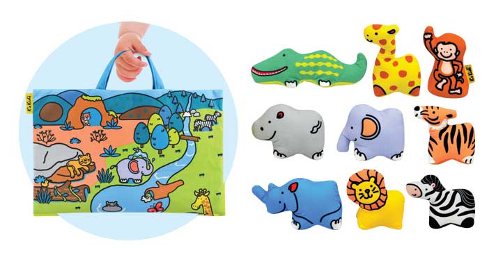 KsKids Prostirka za igru Džungla - detalj