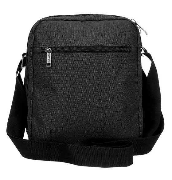 Movom Muška torbica 27cm sa dve pregrade Trimmed black 51757 - detalj