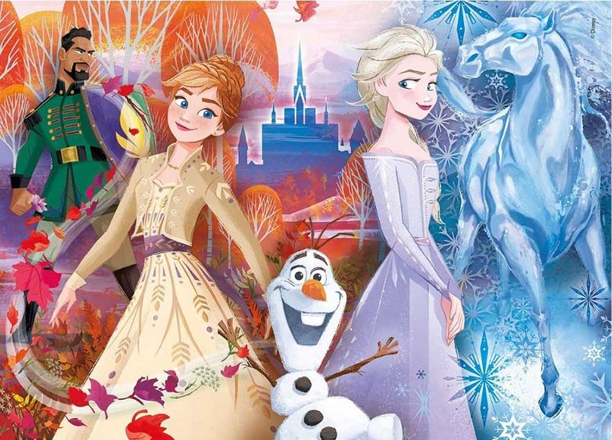 Puzzle slagalice 2x20 delova Frozen 2 Clementoni 24759 - detalj